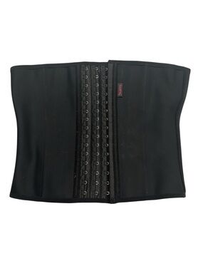 Ilanni Black Waist Trainer Corset with Hook Closure